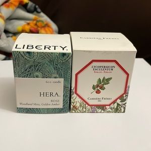 New luxury one wick candles